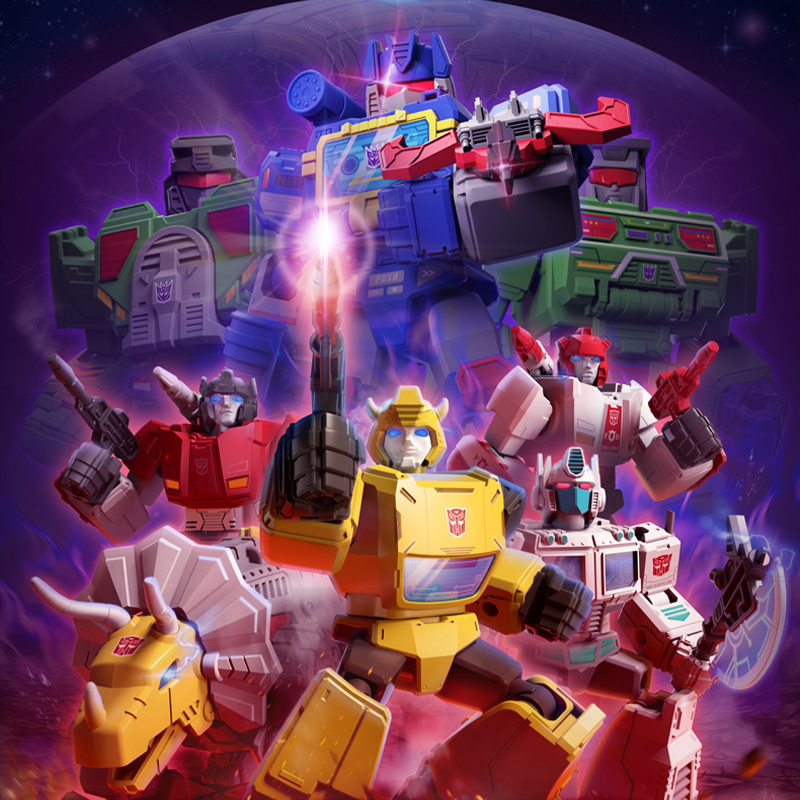 BLOKS TRANSFORMERS G1 SERIES CHAPTER 3 MODEL KIT SET OF 9,New arrival